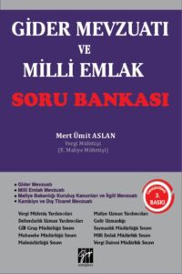 gider mevzuatı ve milli emlak soru bankası